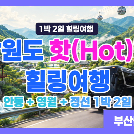 강원도 핫한 힐링여행 1박 2일(안동…